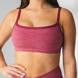 Vitality daydream sports bra - sangria marl